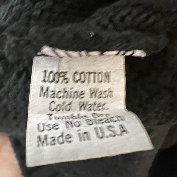 Womens Sweater Vintage TOPPY Cap Sleeve Black Cable Knit USA NEW Size Medium - Picture 7 of 10